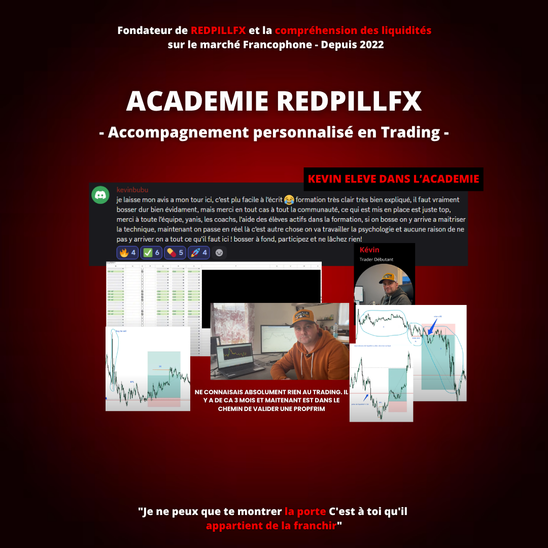 Kévin — élève de l'académie REDPILLFX